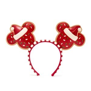 Disney Parks | 2021 Christmas Cookie Mickey Ears Headband- NEW